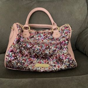 Betsey Johnson sequin bag